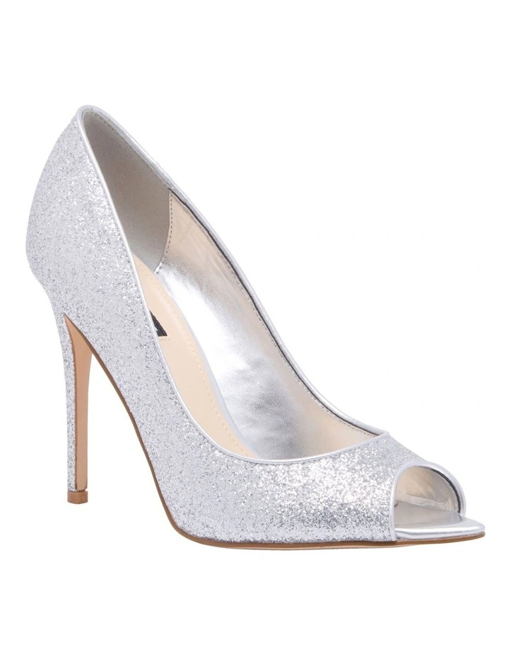 Prizz Pump in Silver