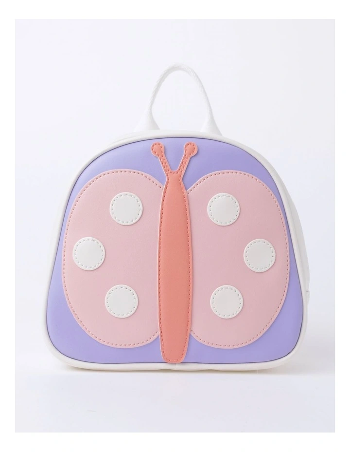PU Butterfly Backpack In Pink