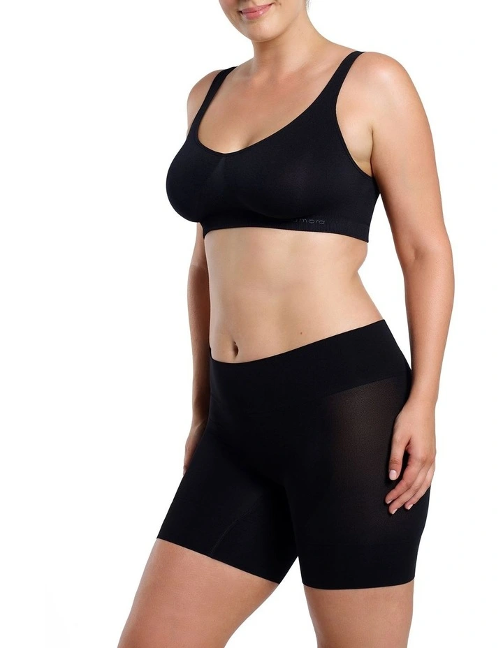Curvesque Anti Chafing Short in Black