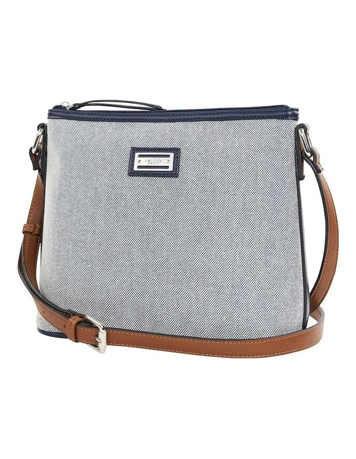Bianca Crossbody Bag in Navy Multi