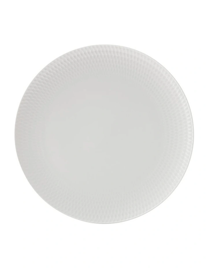 Basics Diamonds 16 Piece Dinner Set in White