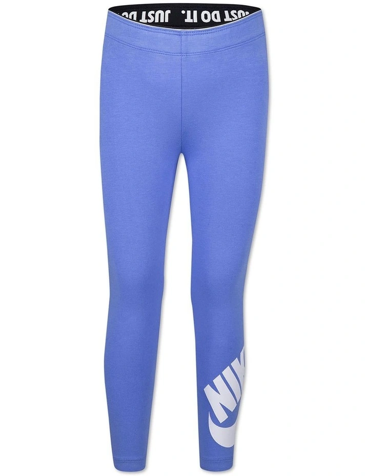 Sportswear Leg A See Leggings in Blue