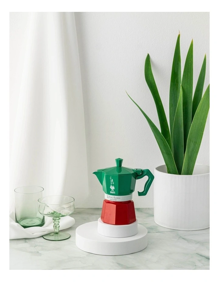 Moka Express Italia Exclusive 3 Cups in Multi