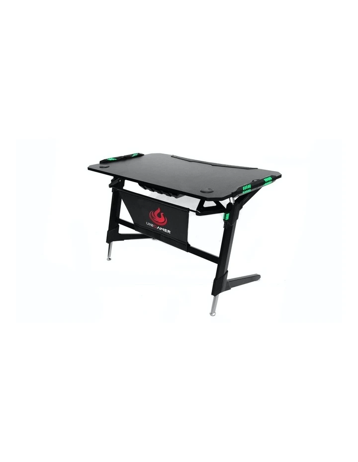 RBB Ergonomic Gaming Desk In Black