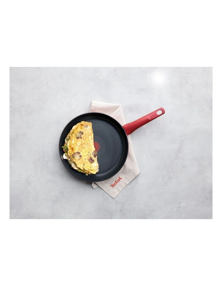 Induction Non-Stick Frypan 2 Piece Set 24/28cm in Red