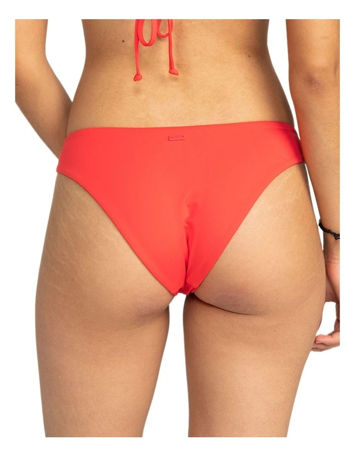 Beach Classics High Leg Bikini Bottoms in Hibiscus