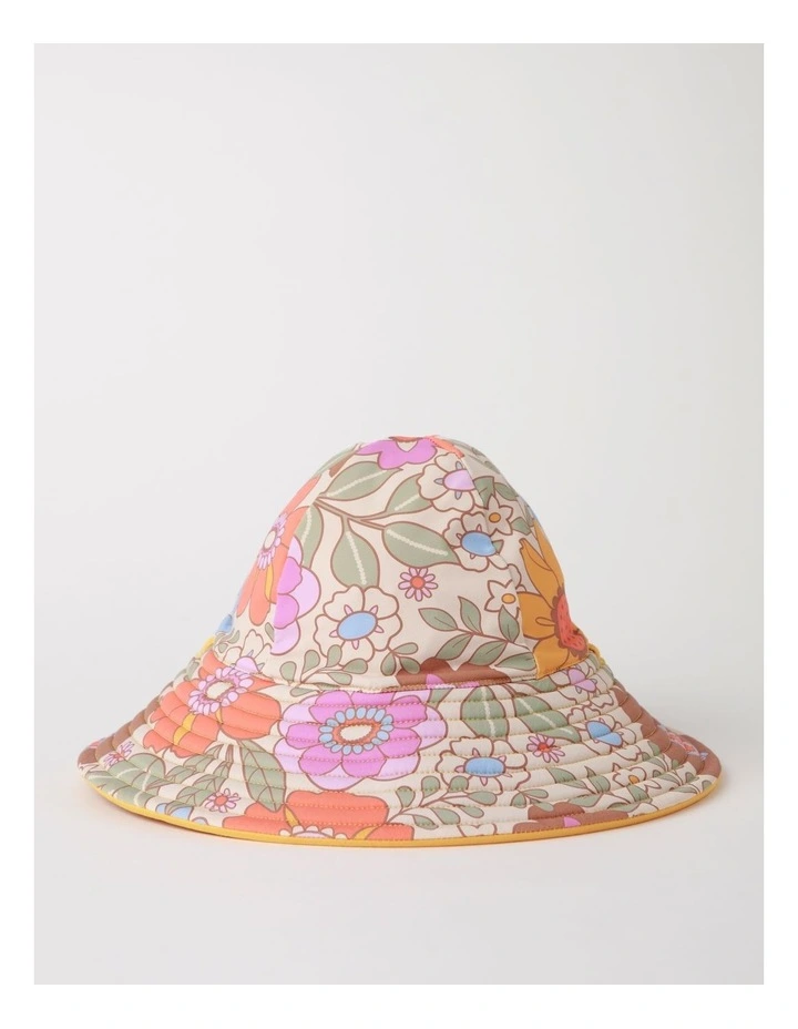 Lycra Floral Swim Hat In Assorted