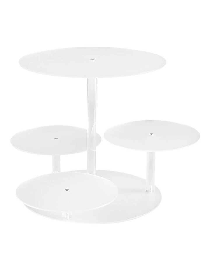 Cake Stand 5 Tiers in White