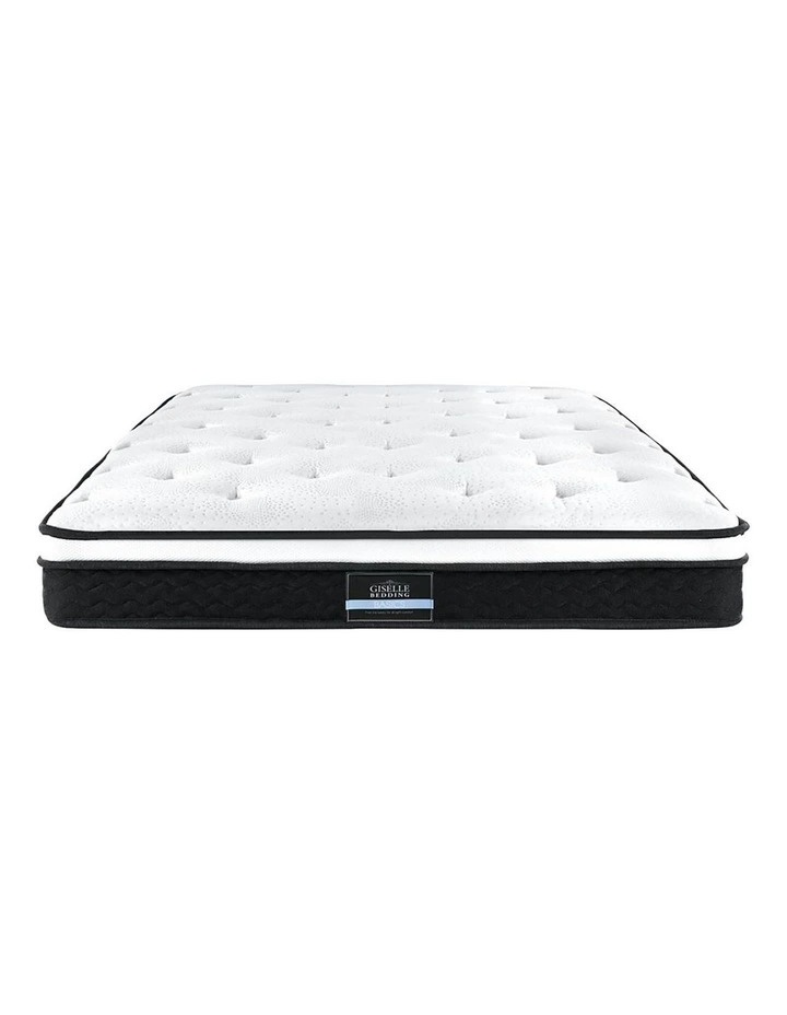 Euro Top Bonnell Spring Foam King Size Mattress 21cm in White