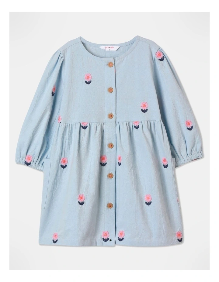 Lucy Dress in Blue