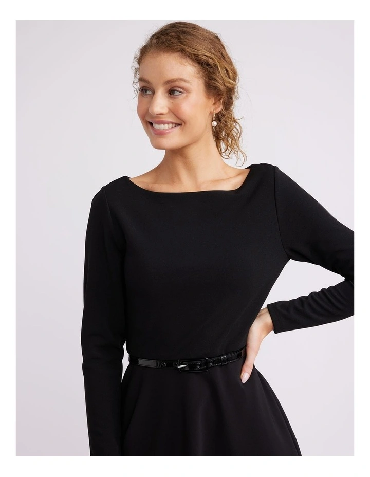 Like A Charm Dress in Black