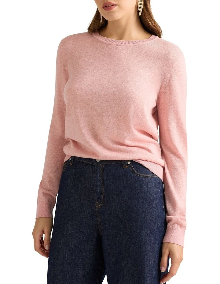 Leo Sparkle Knit in Parfait