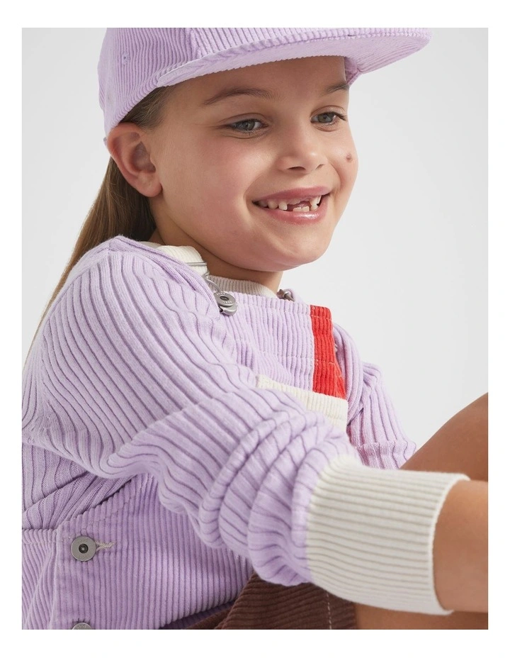 Cord Cap in Orchid