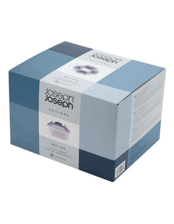 Editions Nest Lock Container Set 5 Piece in Sky