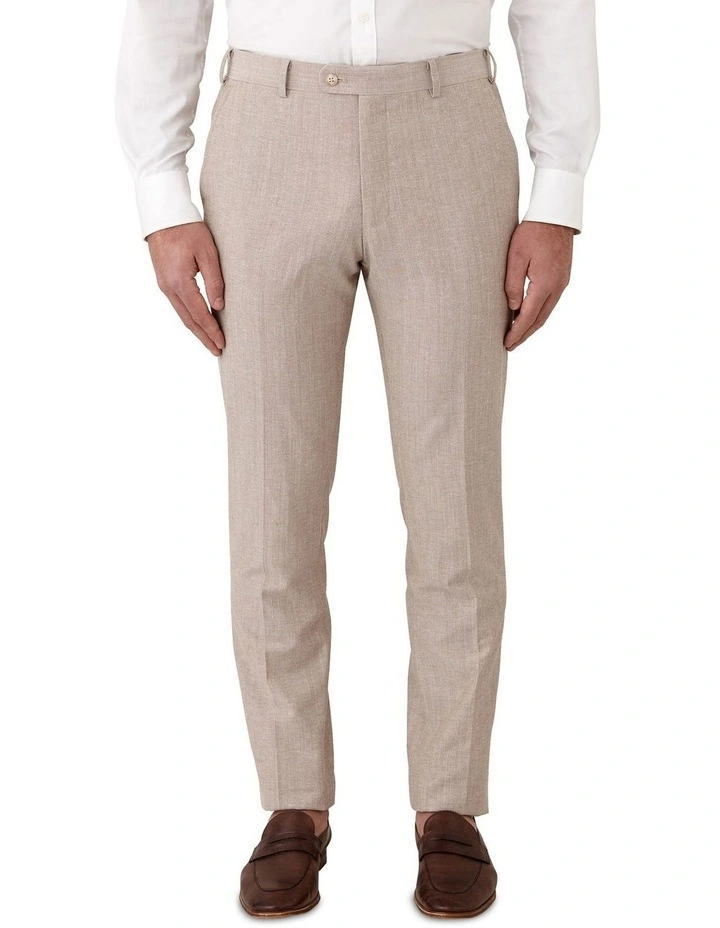 Keane Modern Fit Trouser in Sand
