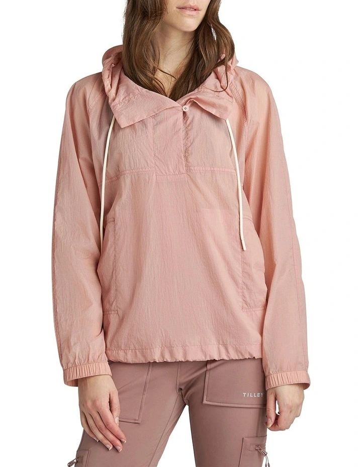 Lightweight Ripstop Anorak in Pink
