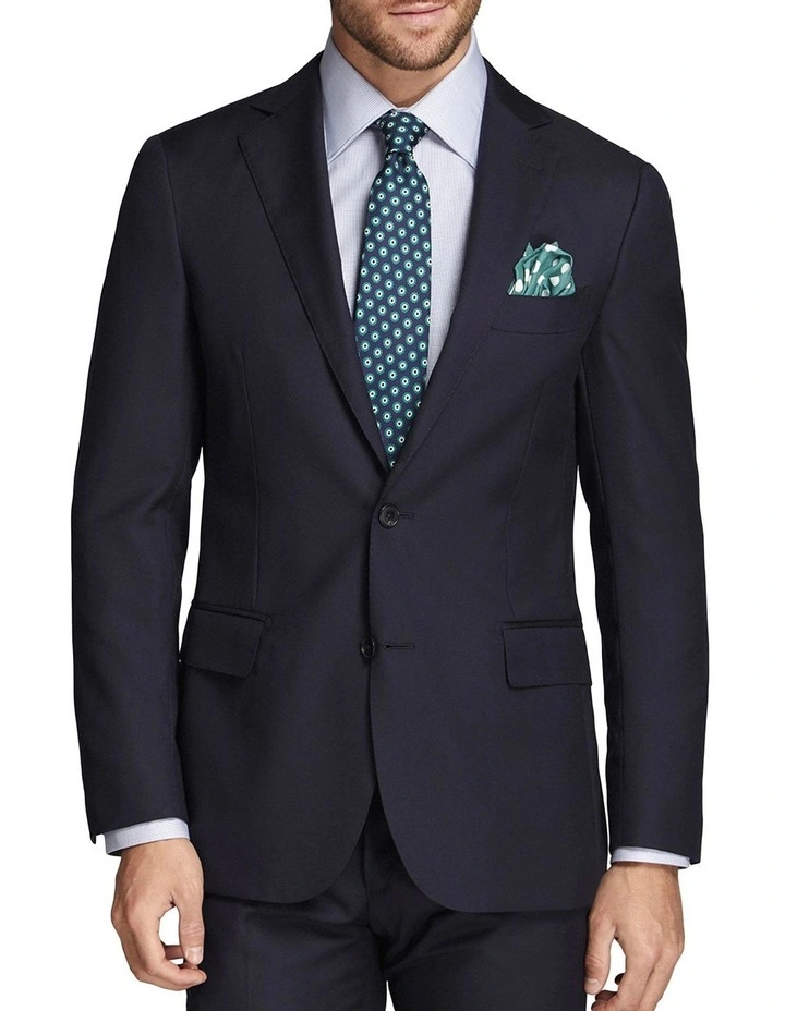 Saunders Navy Slim Jacket