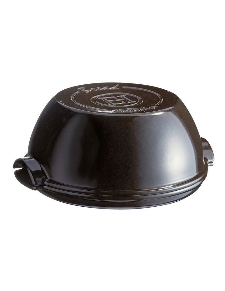 Round Bread Baker in Charcoal