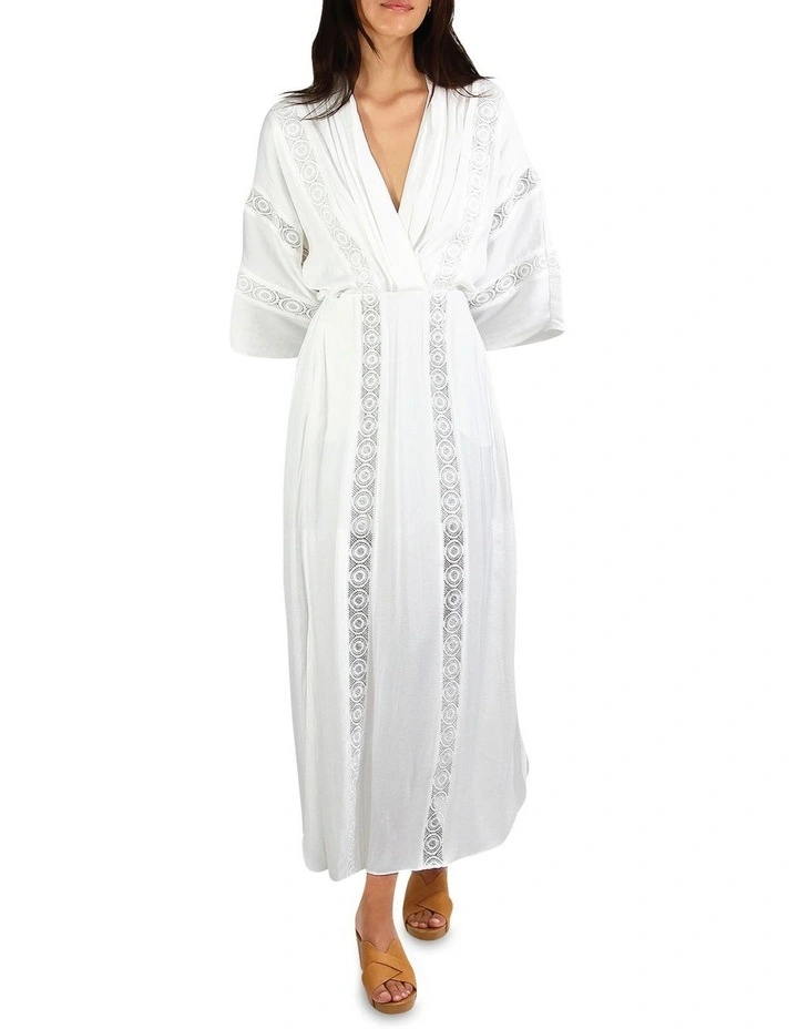 Hideaway Maxi Dress in White