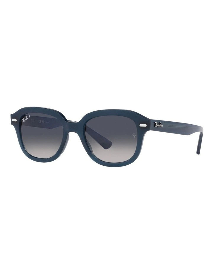 Erik Polarised Sunglasses in Blue