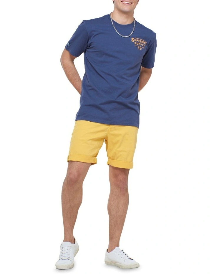 Heritage Mountain Relax Tee Navy