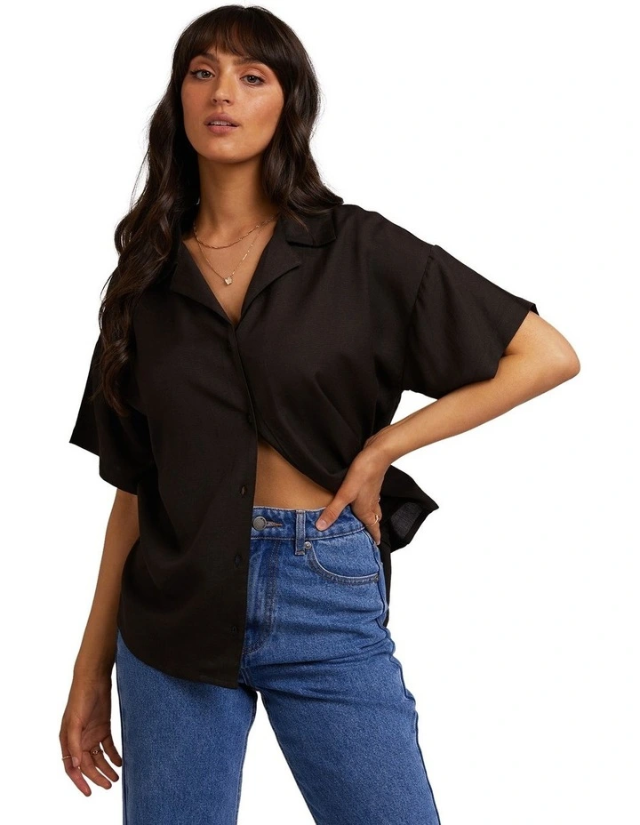 Gracie Shirt in Black