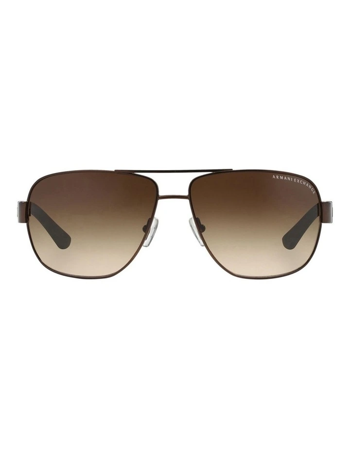 AX2012S Brown Sunglasses