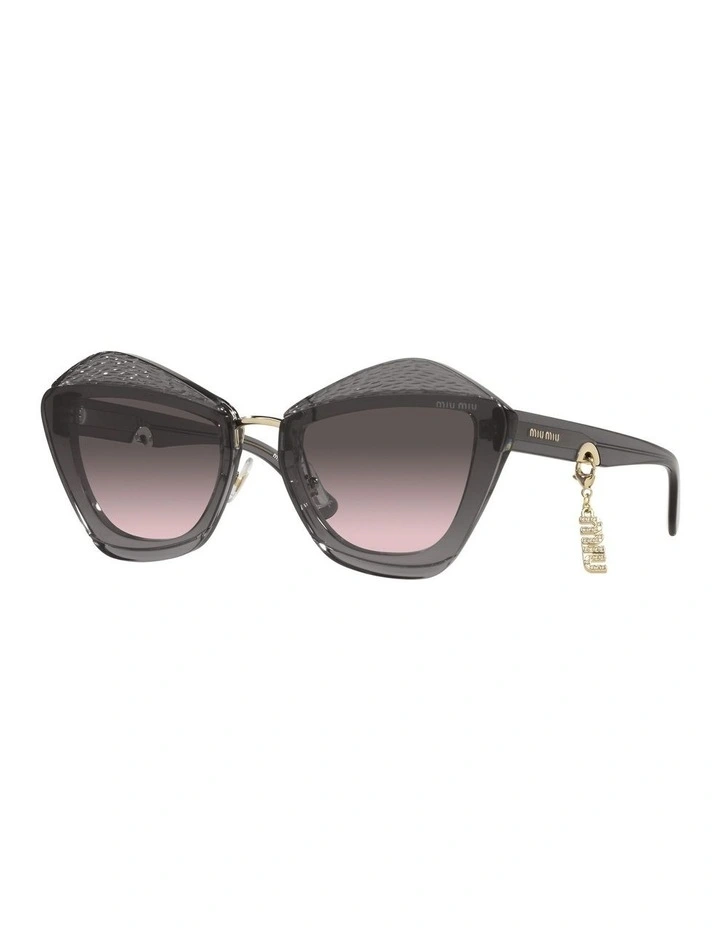MU 01XS Grey Sunglasses