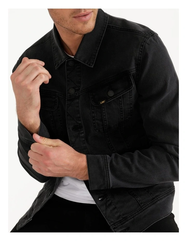 Denim Jacket in Black