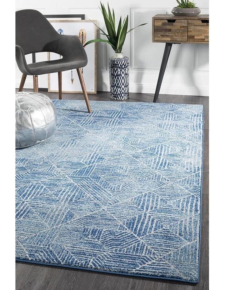 Oasis Kenza Contemporary Navy Rug