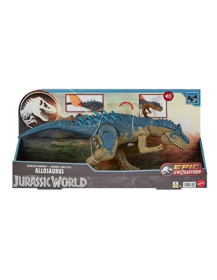 Ruthless Rampagin Allosaurus Dinosaur