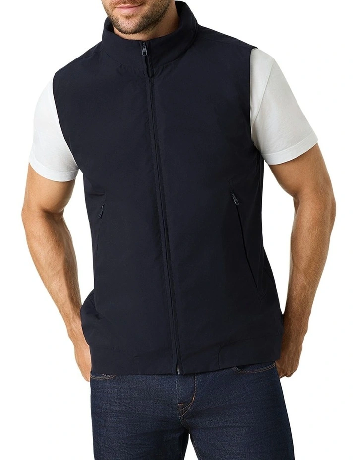 Farrer Shell Gilet in Midnight