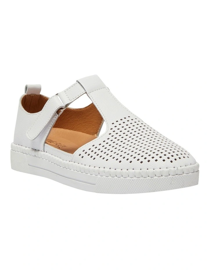 Ricky Leather Sneakers in White