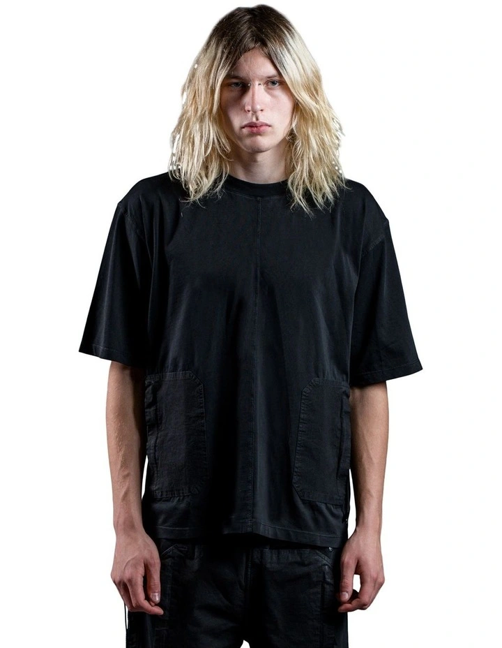 Fragment Pocket T-shirt in Onyx Black