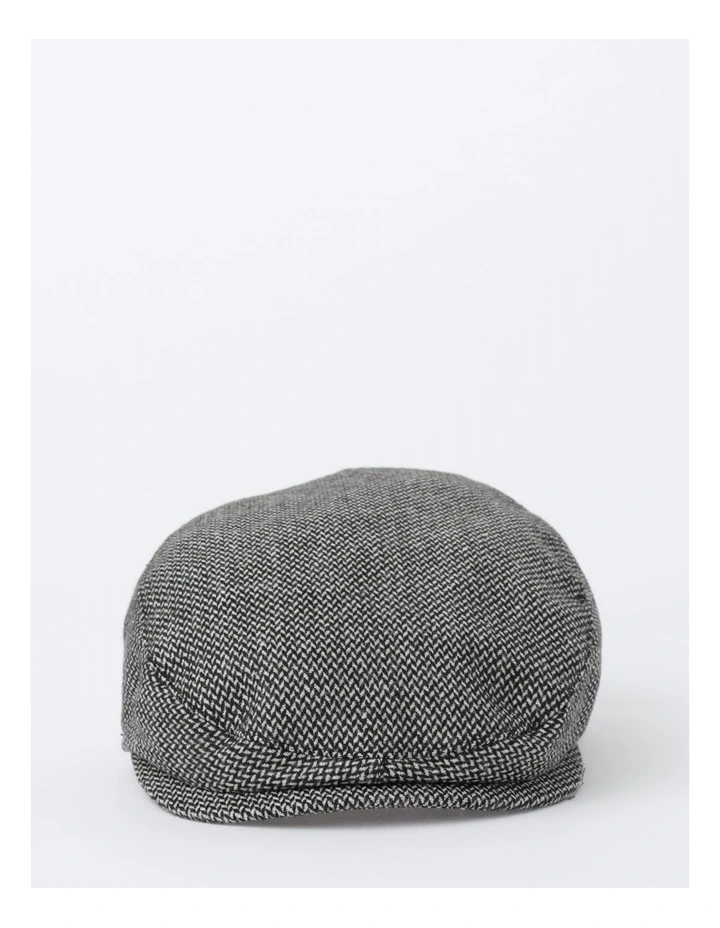 Driving Cap in Grey