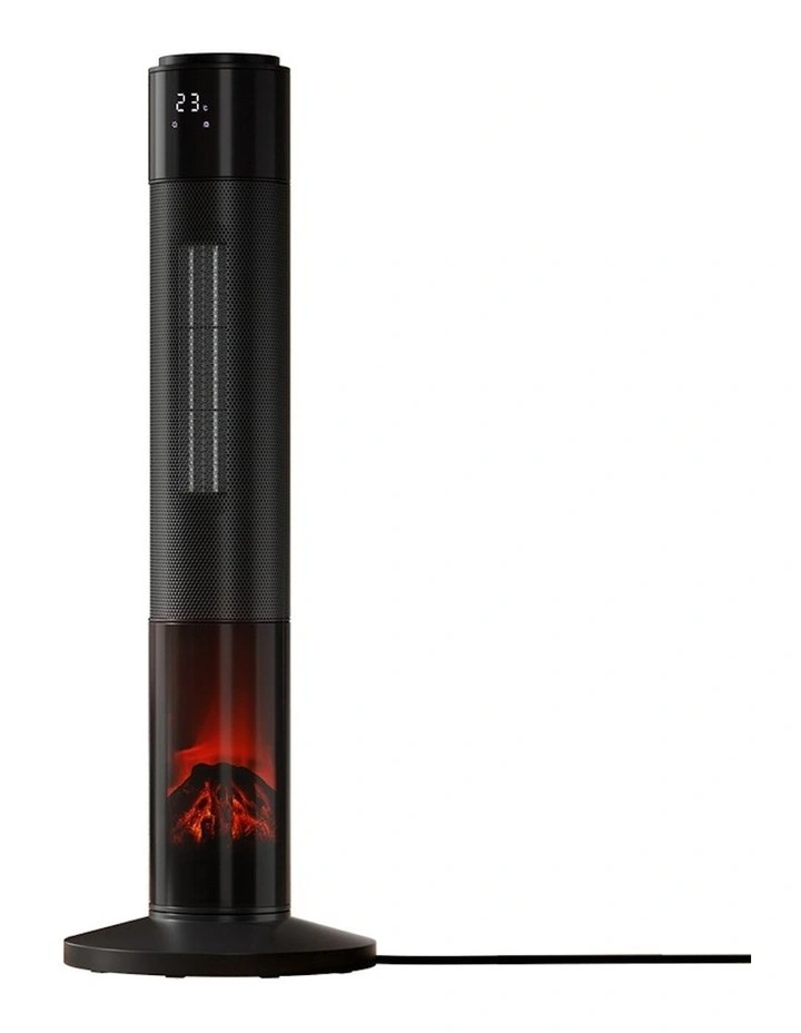 Ceramic Tower Heater 3D Flame 2000W