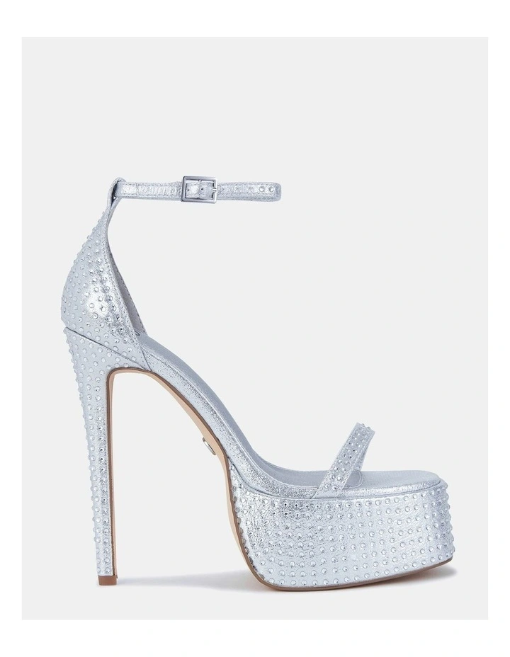 Zoid Heels in Silver