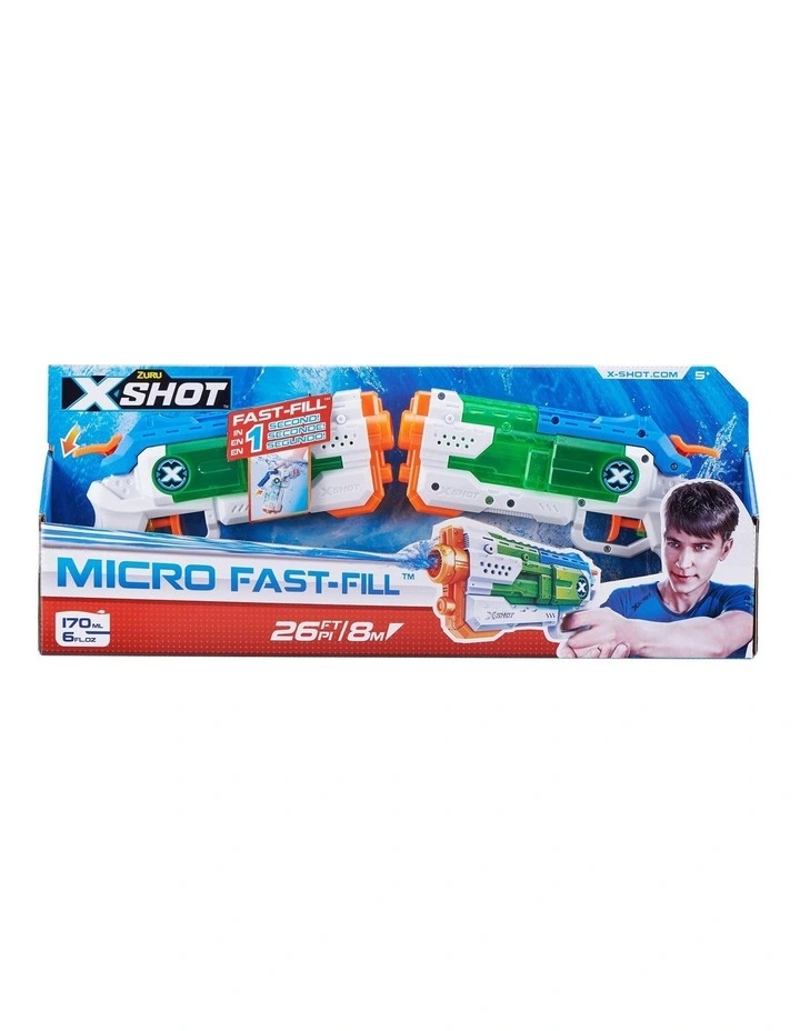 Water Warfare Micro Fast-Fill Water Blaster Double Pack