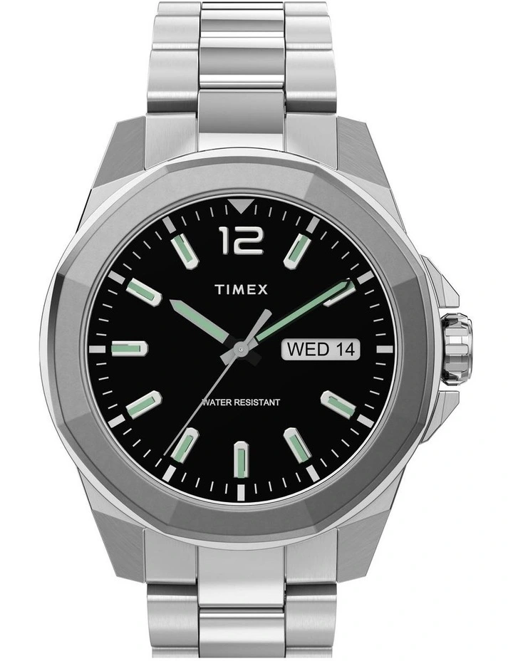 Essex Silver Stainless Steel Watch TW2U14700