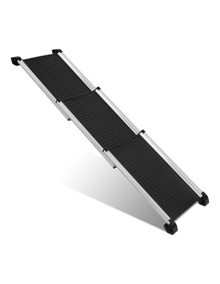 Deluxe Aluminium Foldable Pet Ramp Black