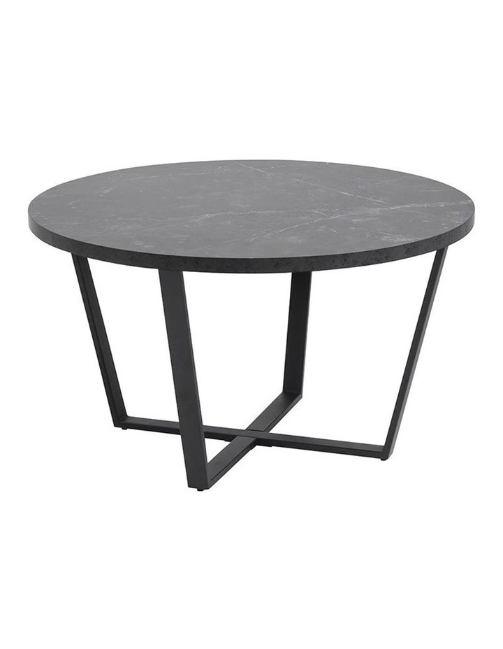 Lotta Round Coffee Table 77cm Black