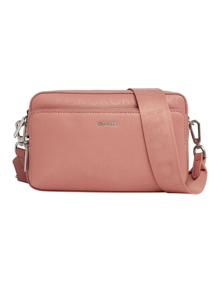 Camera Lg Epi Crossbody Bag in Ash Rose Mono