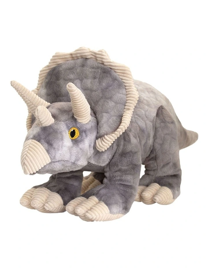 Dinosaur Triceratops in Grey