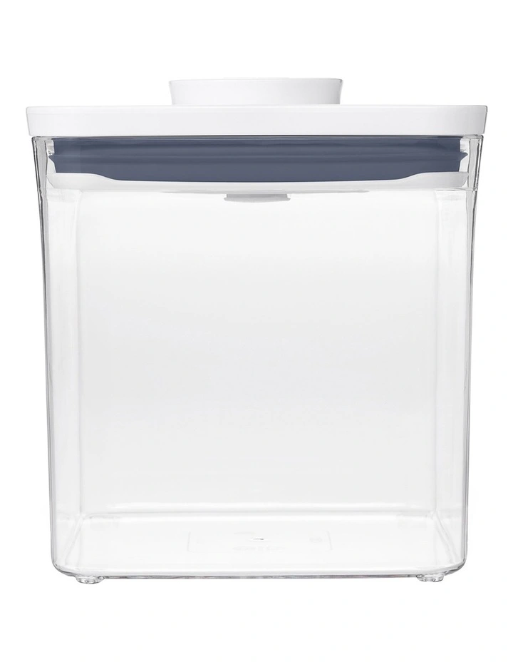 Pop Short Big Square Container 2.6L in White