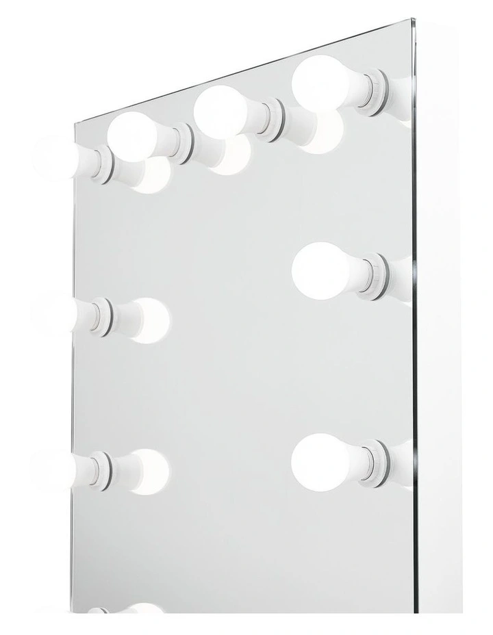 Hollywood LED Full Length Mirror 165cm in Silver