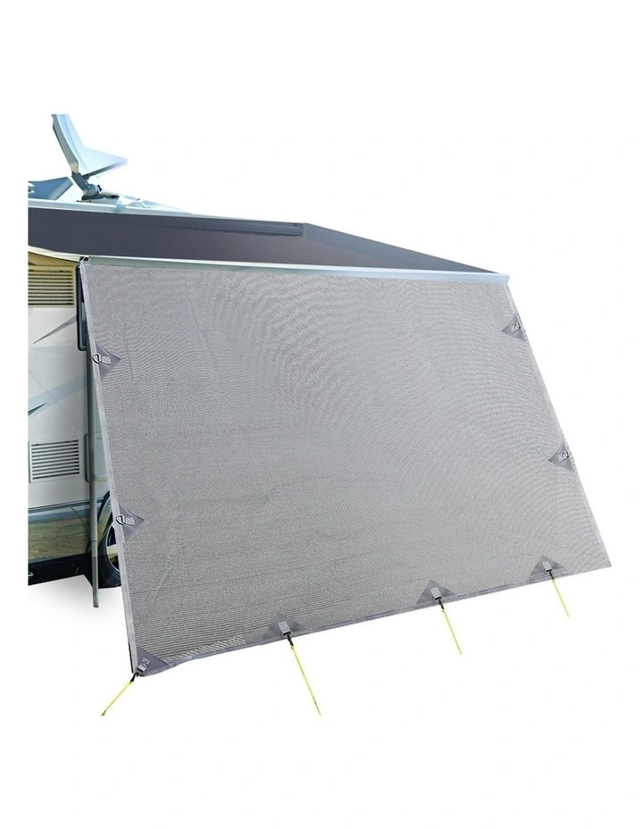 5.2m x .95m Caravan Privacy Shade Screen in Grey