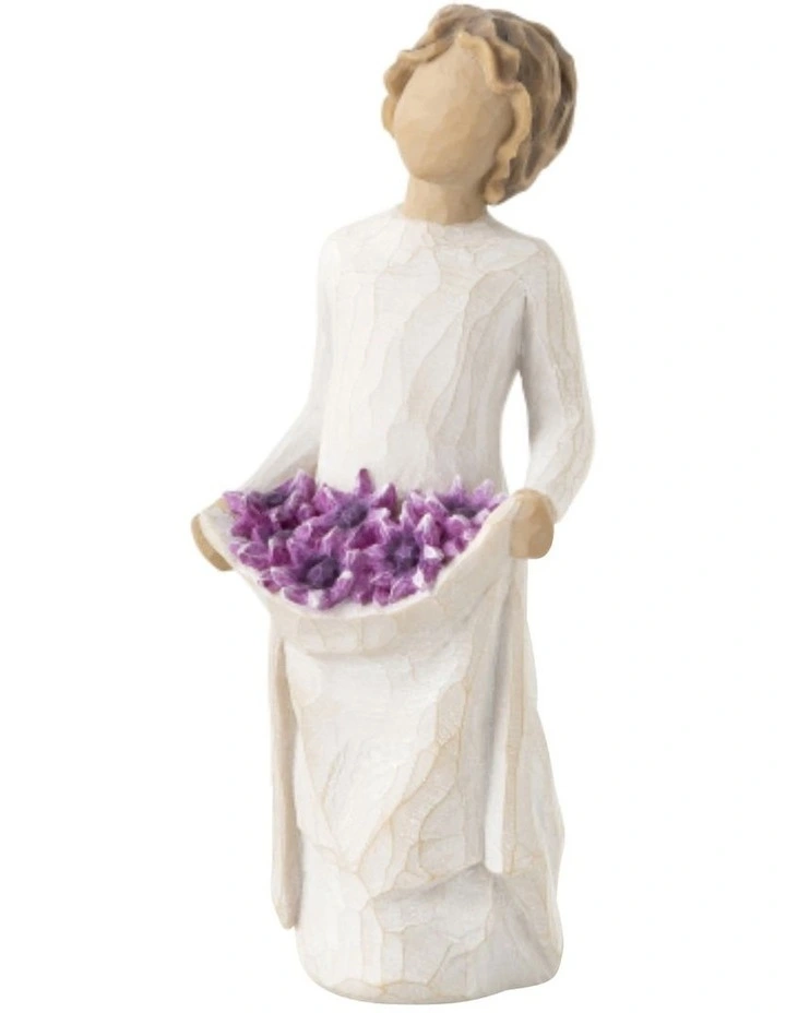Simple Joys Sculpted Figure in White