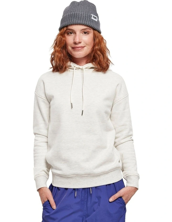 Womens Basic Hoody - Light Grey