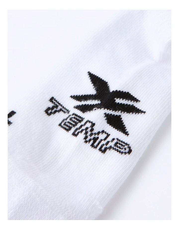 Xtemp Low Cut 3 Pack Socks in White