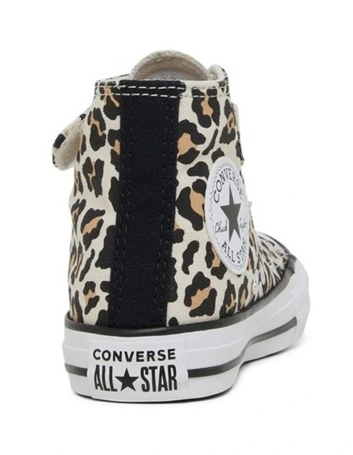 Chuck Taylor All Star 1V High Leopard Youth Sneakers in Multi